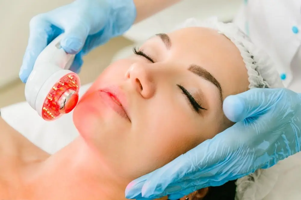 woman having non-surgical Morph8 treatment Custom House