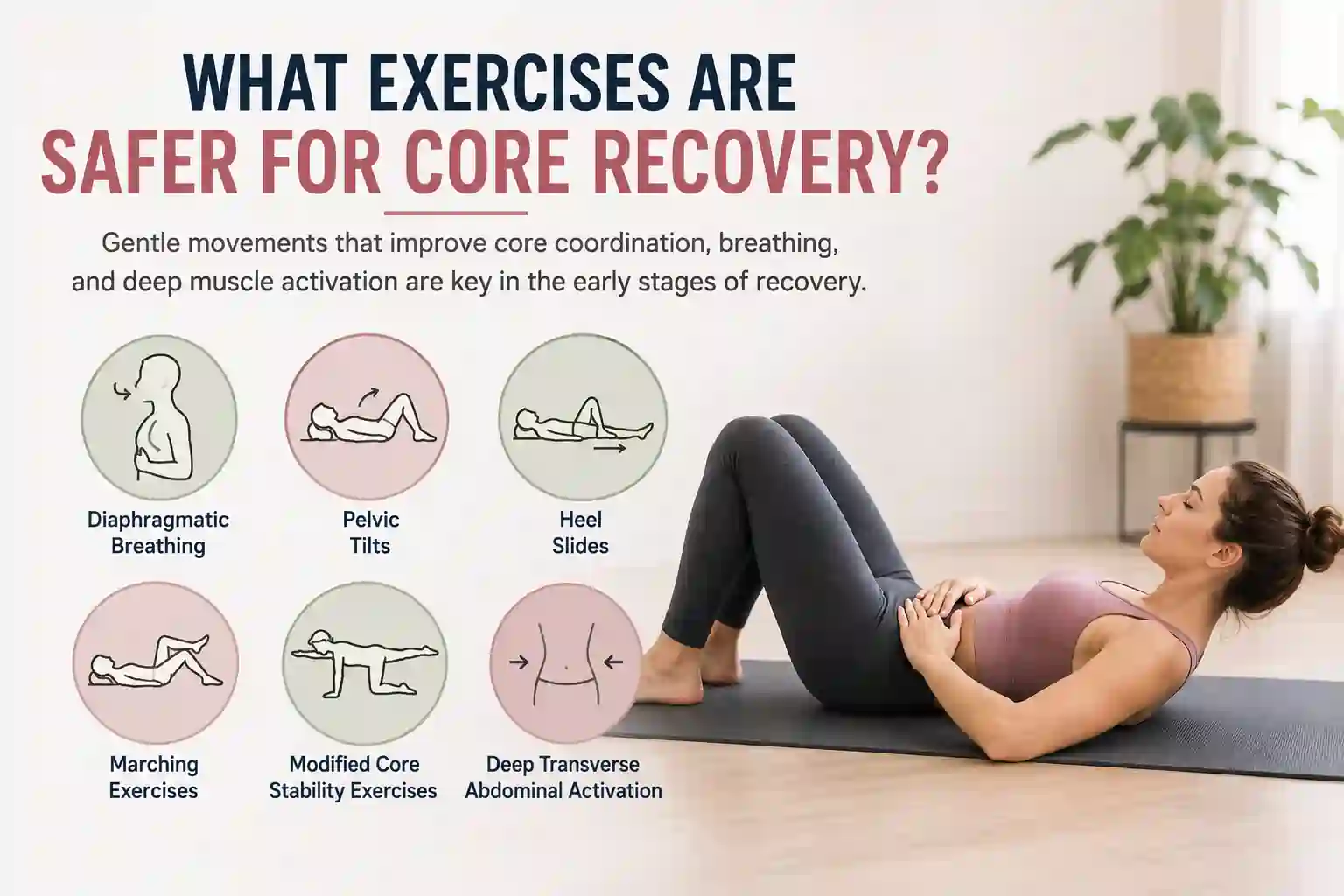 What Exercises Are Safer for Core Recovery Custom House