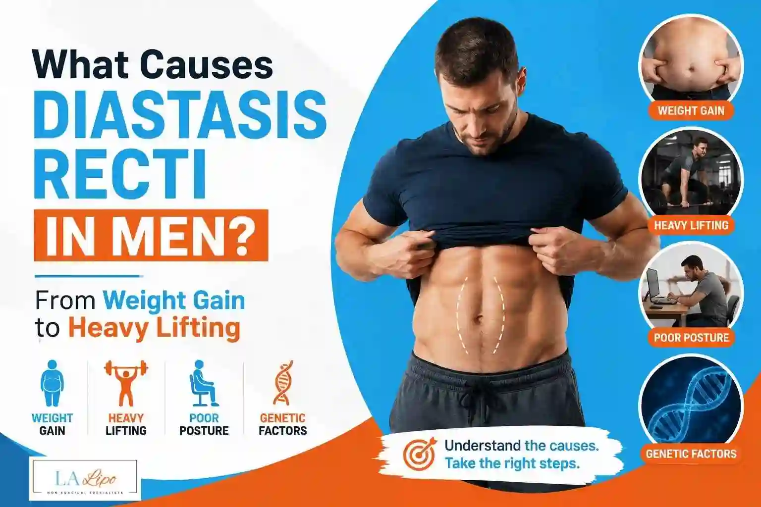 What Causes Diastasis Recti in Men? From Weight Gain to Heavy Lifting Custom House